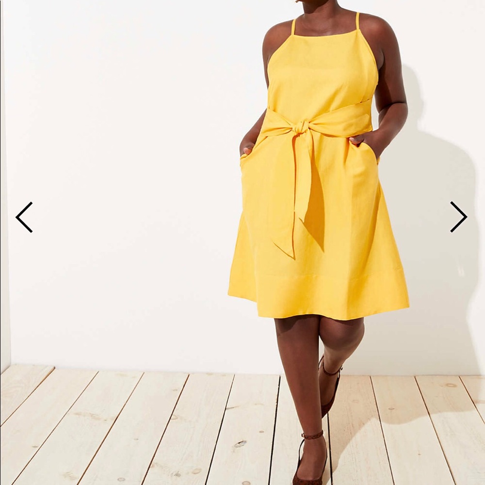 Loft Halter Tie Dress